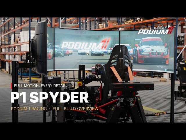 The P1 Spyder: Full Motion, Every Detail | Podium 1 Racing