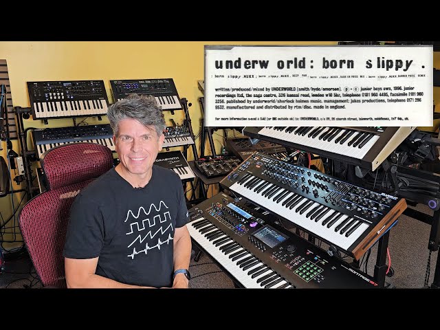 How to Recreate the Iconic Underworld Born Slippy Intro on Novation Summit and Montage/MODX