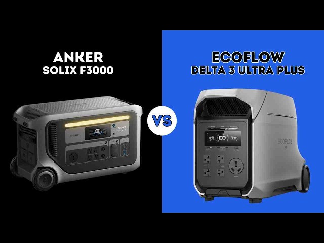 ⭐ ANKER SOLIX F3000 VS ECOFLOW DELTA 3 ULTRA PLUS ⭐ | COMPARISON
