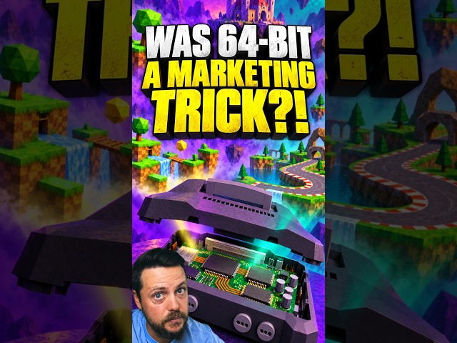 Was “64 Bit” Gaming Just a MARKETING TRICK?! 👀🎮