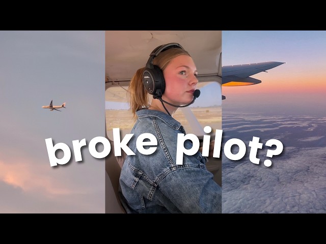 I’m a commercial pilot with $100K of debt… here’s what I make