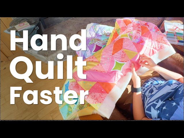 Quilt with Me: Hand Quilting a Tula Pink Stardrift Quilt