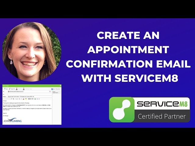 How to Create Appointment Confirmation Emails in ServiceM8