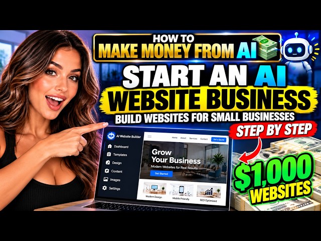 Start an AI Website Business — Build Websites for Small Businesses Step-by-Step 💰🤖