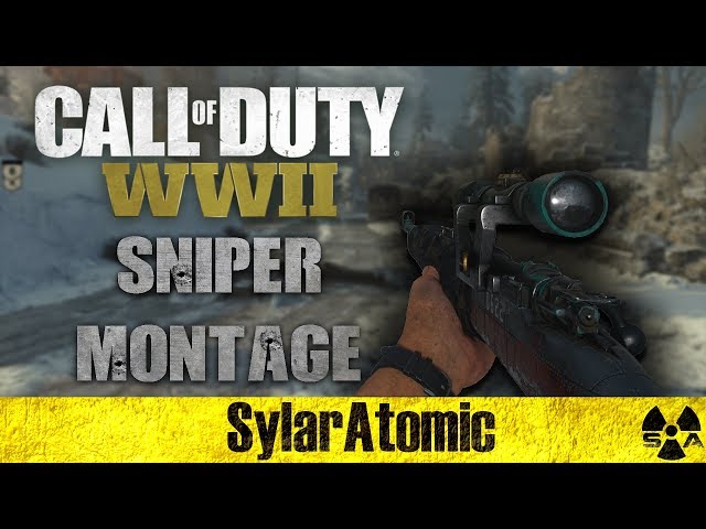 COD WWII - Sniper Montage (Quick Scopes, Multi Streaks and Efficiency Kills)