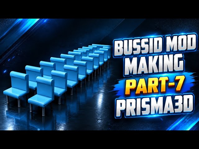 BUSSID Mod Making Part 7 | Complete Bus Body Modeling in Prisma3D | Android 3D Tutorial #meshmill 