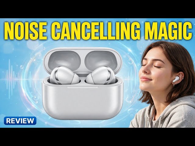 These Earbuds Can Block Out the World! 🎧🤯 | Smart Tech Explained