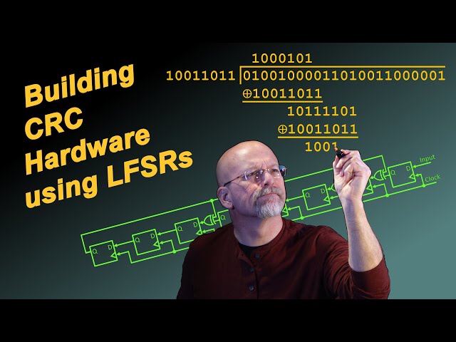 Building CRC Hardware using Internal Linear Feedback Shift Registers