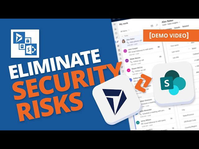 The #1 problem with the integration of Dynamics and SharePoint and how to solve it - Demo