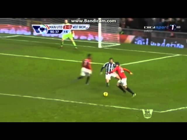 Van Persie Amazing Goal (Manchester United 2-0 West Brom) 29.12.2012
