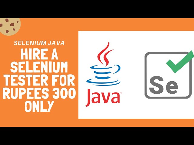 selenium automation testing  | Hire a Selenium tester for rupees 300  | #seleniumautomation
