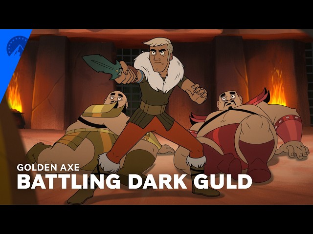 Golden Axe | Hampton and the Bad Brothers Fight Dark Guld (S1, E5) | Paramount+