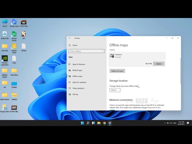 How to use Offline Maps in Windows PC