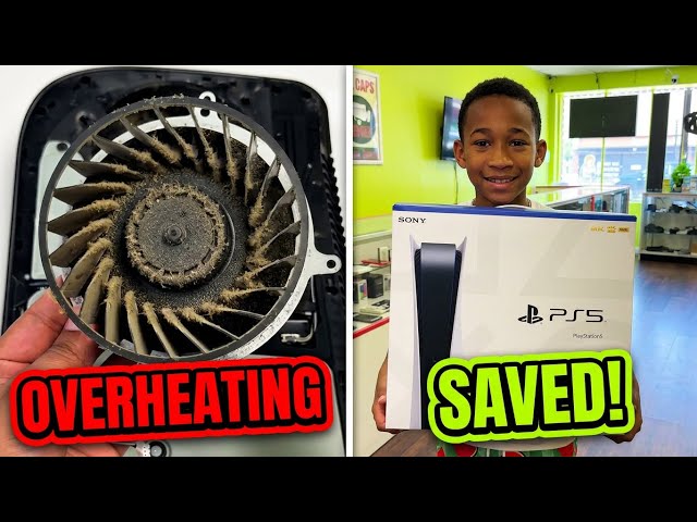 Little Kid’s PlayStation Was Overheating so Bad 😱