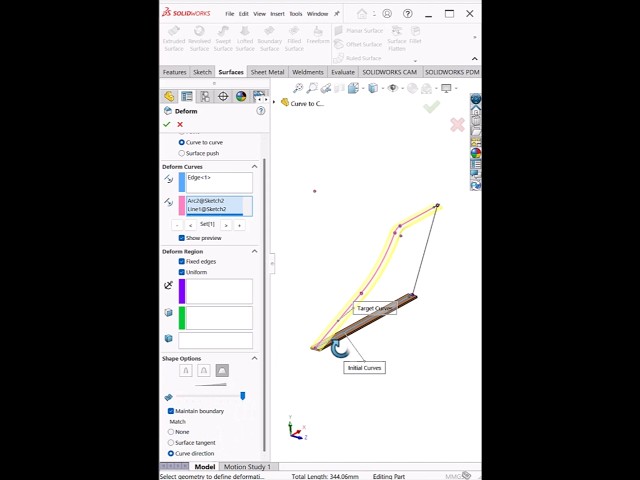 Deform Command in SolidWorks | Advanced Surface and Shape Editing Tutorial