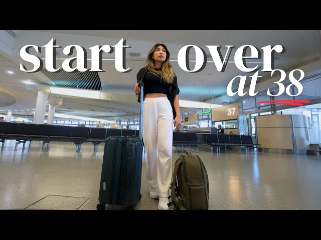Start life from scratch in late 30s | new country, change job (moving vlog)