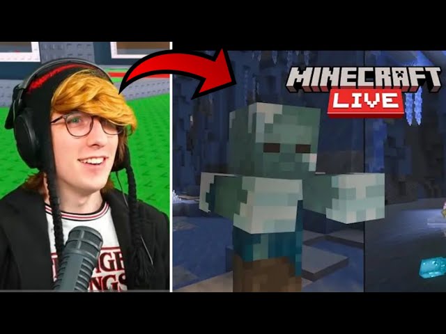 KreekCraft Reacts to Ice caves update in Minecraft..