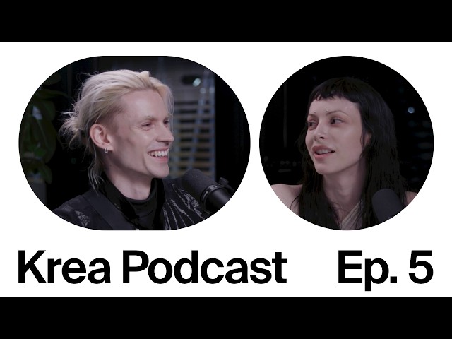 "I'm nostalgic for when AI was broken" - Krea Podcast with Charlotte & Sage from Finis Musicae
