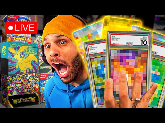 Opening Pokemon Packs+ $4000 Mystery Slabs