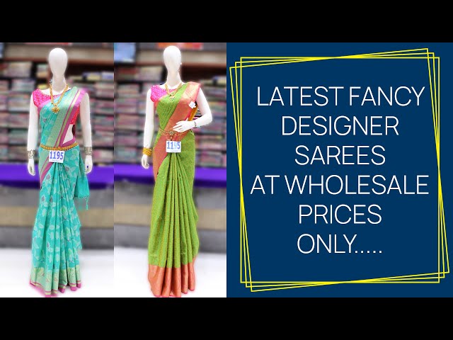 Latest fancy designer sarees at wholesale prices only..... #sheneeds #wholesale #resellers #retail