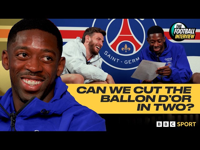 Dembele & Kvaratskhelia On The Ballon d'Or, PSG Chemistry & Their Ultimate 5-A-Side Team