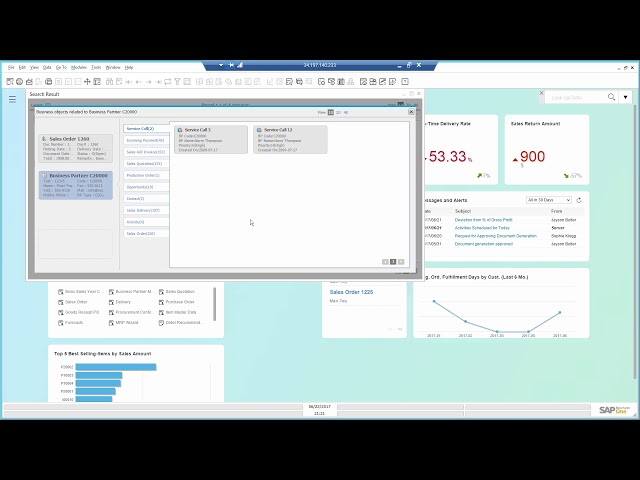SAP Business One Order and Delivery demo