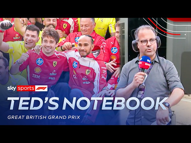 Ted reacts to the British Grand Prix! | Ted's Notebook