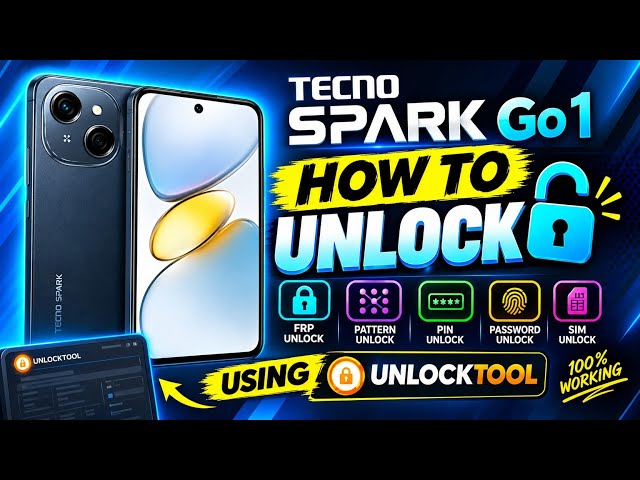 How to Unlock [Tecno Spark Go 1 KL4] Easily | GSM SKB Tutorial” Full Guide🔓