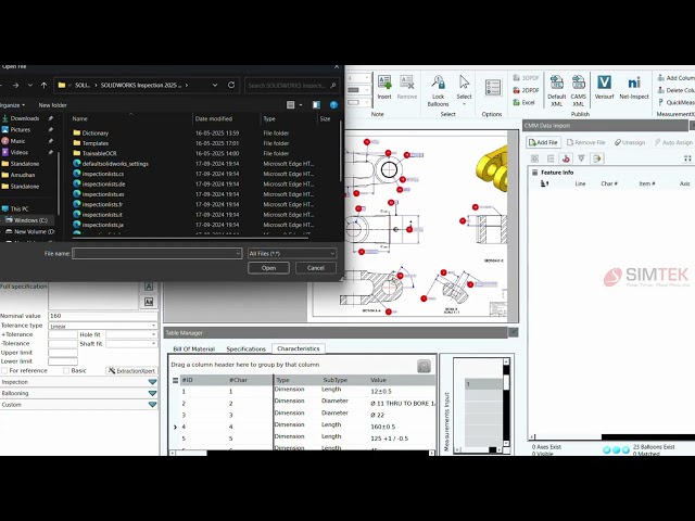 SOLIDWORKS Inspection: Measuring Inputs Explained | Improve Quality Control in Manufacturing