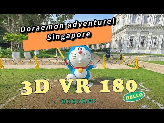 3D VR 180 - Doraemon Time Travel Adventuresドラえもん Singapore 2020 gallery video