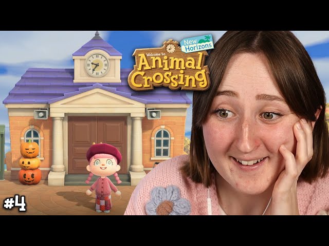 FINALLY building Resident Services! | Animal Crossing #4