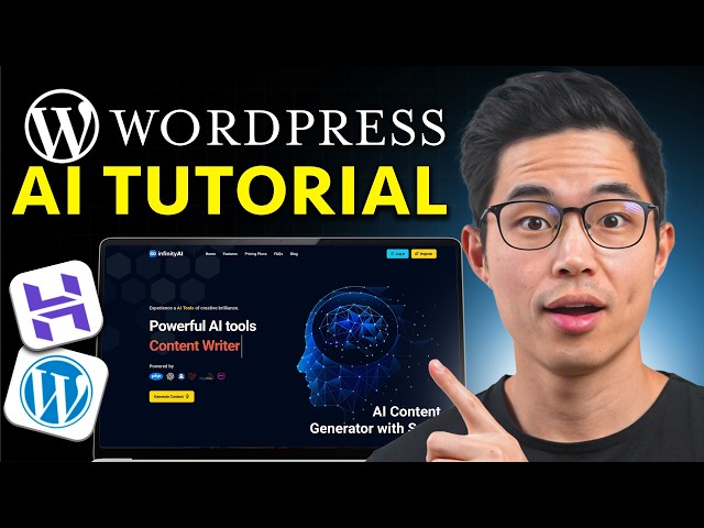 WordPress AI Tutorial - Build a Pro Website with AI in 15 Minutes