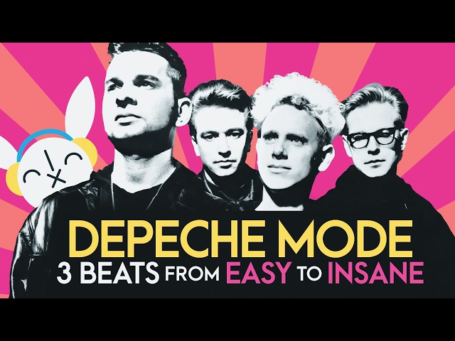 Analyzing Depeche Mode's Drums - 3 Beats from EASY to INSANE