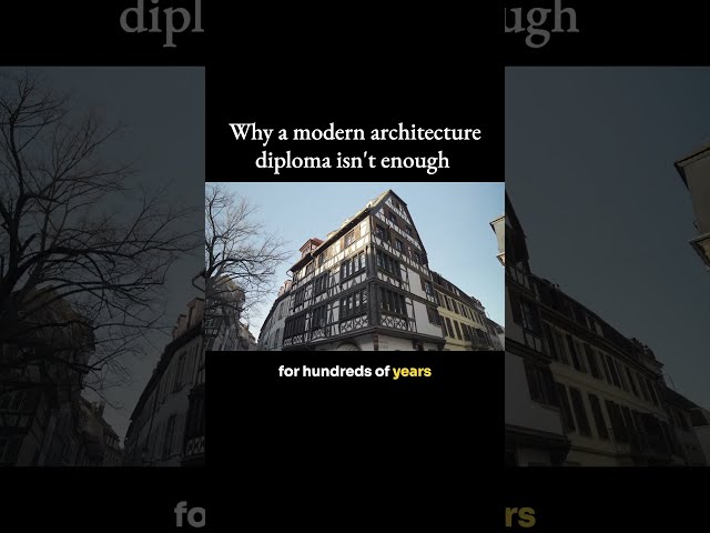 Why a Modern Architecture Diploma Isn’t Enough #architecture