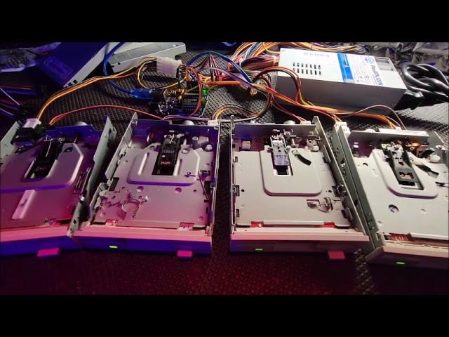 Into the Void music on a 3½" Floppy Drive