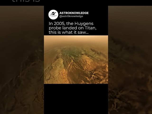 This is What Huygens Saw on TITAN…