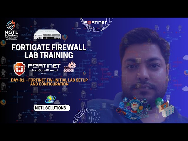 Day-1ST_FORTINET-FW_INITIAL CONFIGURATION AND LAB SETUP