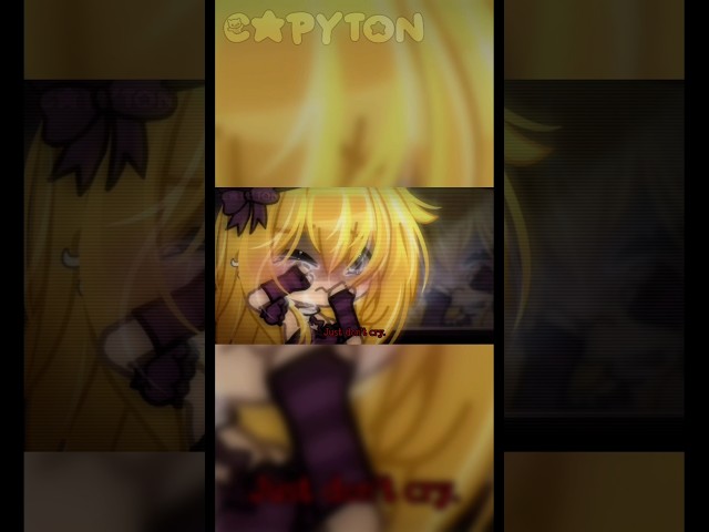 [💔] Just don't cry. [] #gacha #gachaclub #gachaskit
