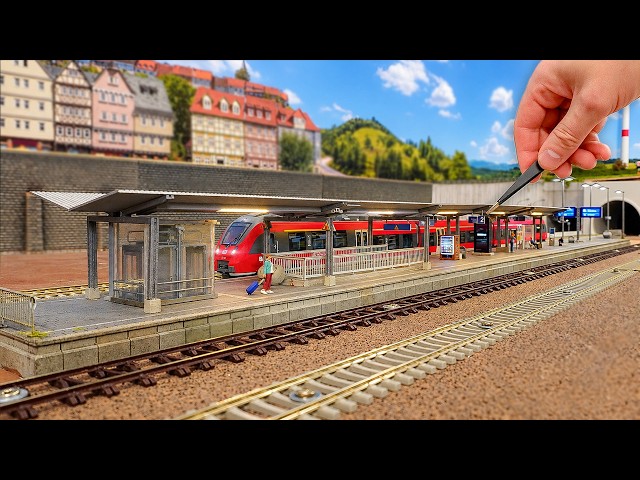 How to Build a Detailed HO Scale Railway Platform 🚉 | Model Railroad Build #43