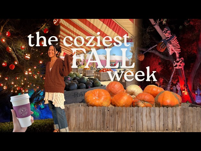 pumpkin patch, fall hobbies, coffee shops & catching up🍂