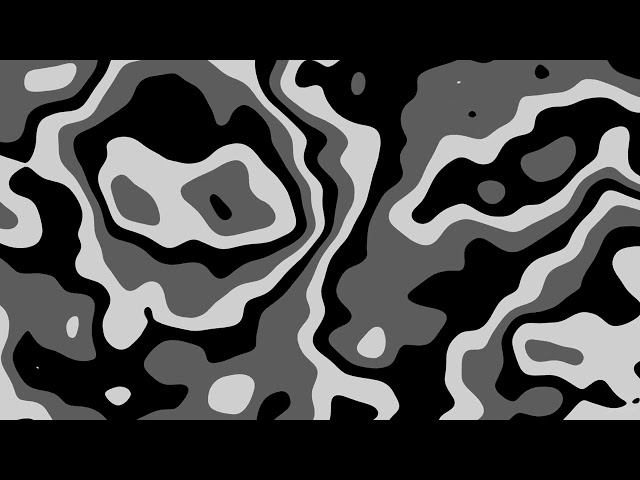 10-Hour Monochromatic Abstract Wallpaper: Hypnotic Topographical Patterns