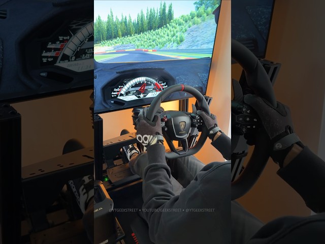 I Wasn’t Expecting the Moza Lamborghini Revuelto Racing Wheel to be THIS Good !