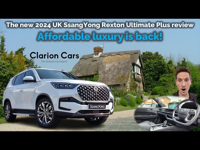 2024 SsangYong Rexton Ultimate Plus UK review - more luxury, same price! - the inflation buster!