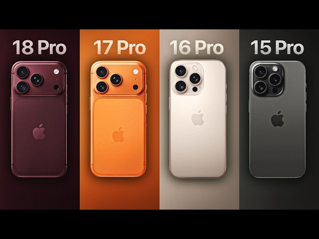 iPhone 18 Pro vs 17/16/15 Pro - Should You Upgrade?