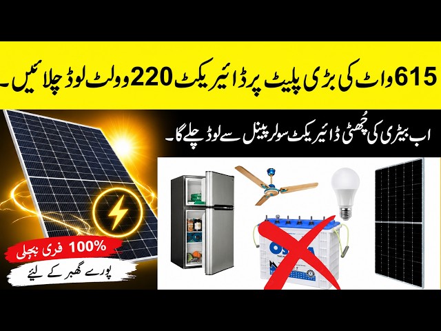 Running 220V Appliances on Solar Panels Using a Sogo DC-DC Buck Converter! #viralvideo