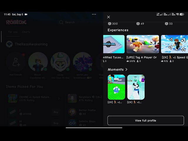 My Brand New Games #roblox #newupdateinrobloxbedwars #roblox #bloxfruits