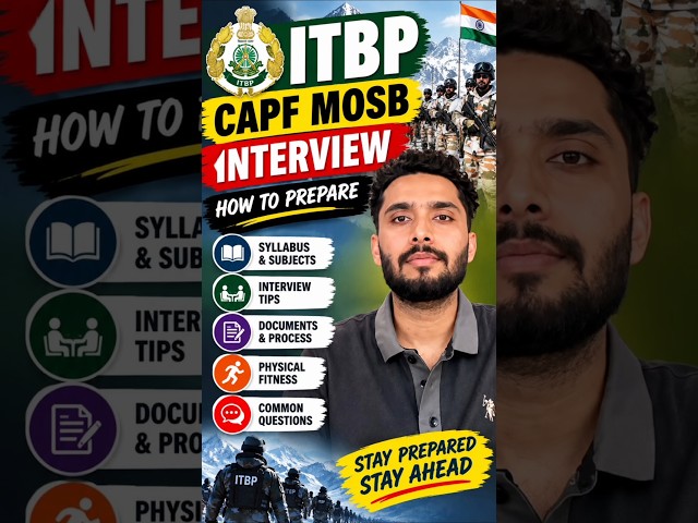 Itbp ACMO Interview | Capf AC MO | Medical officer interview