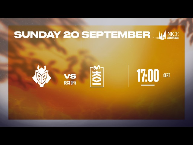 MKOI vs G2 | 2026 LEC Summer Finals