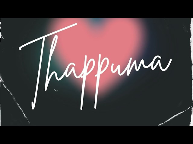 THAPPUMA - Achu | Jerone B | MJ Melodies