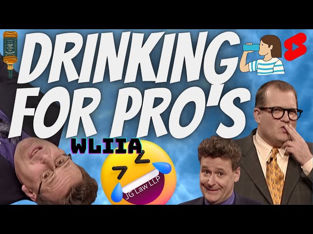 Drinking For Pro’s 🥃 🤸 (Whose Line Is It Anyway?) #shorts